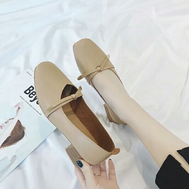 GIÀY BÚP BÊ 3 PHÂN NƠ NGANG KÈM HỘP C15 | BigBuy360 - bigbuy360.vn