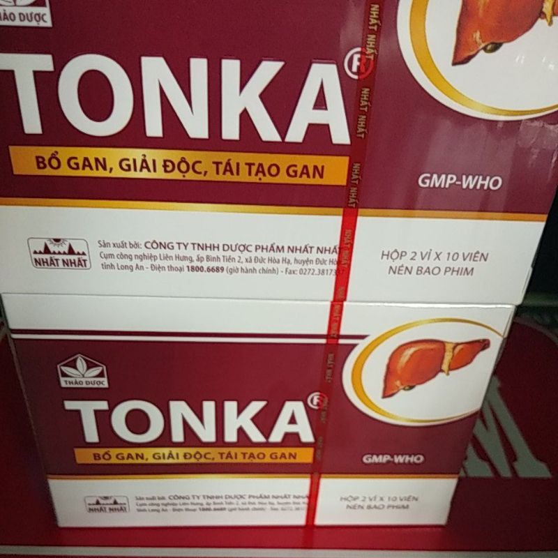 TONKA bổ gan giải độc tái tạo gan