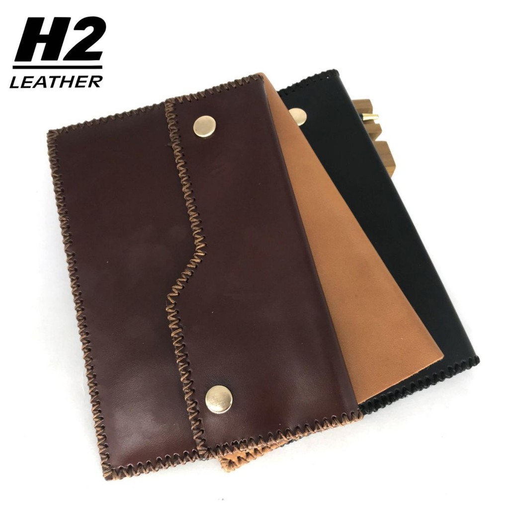 Ví đựng hộ chiếu, giấy tờ xe da bò handmade cho nam nữ