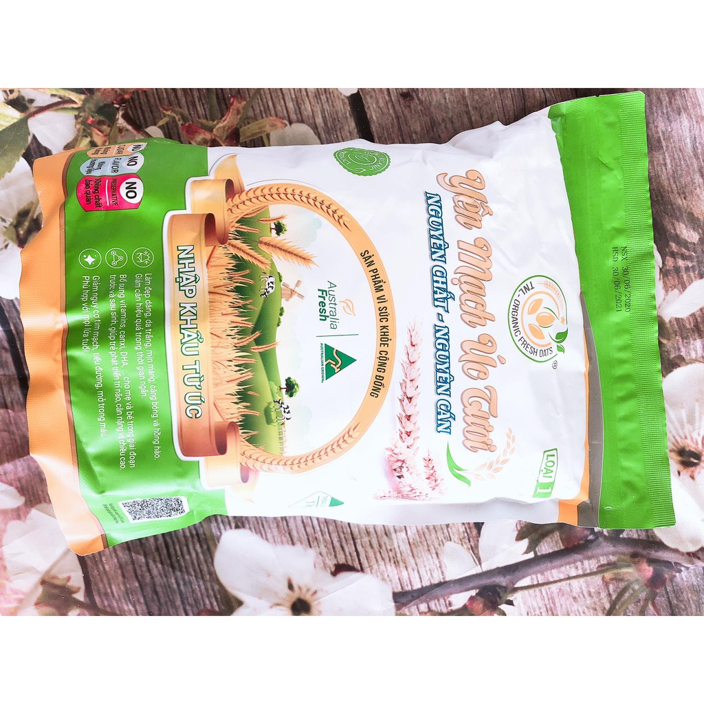 Yến mạch tươi Úc túi 1Kg