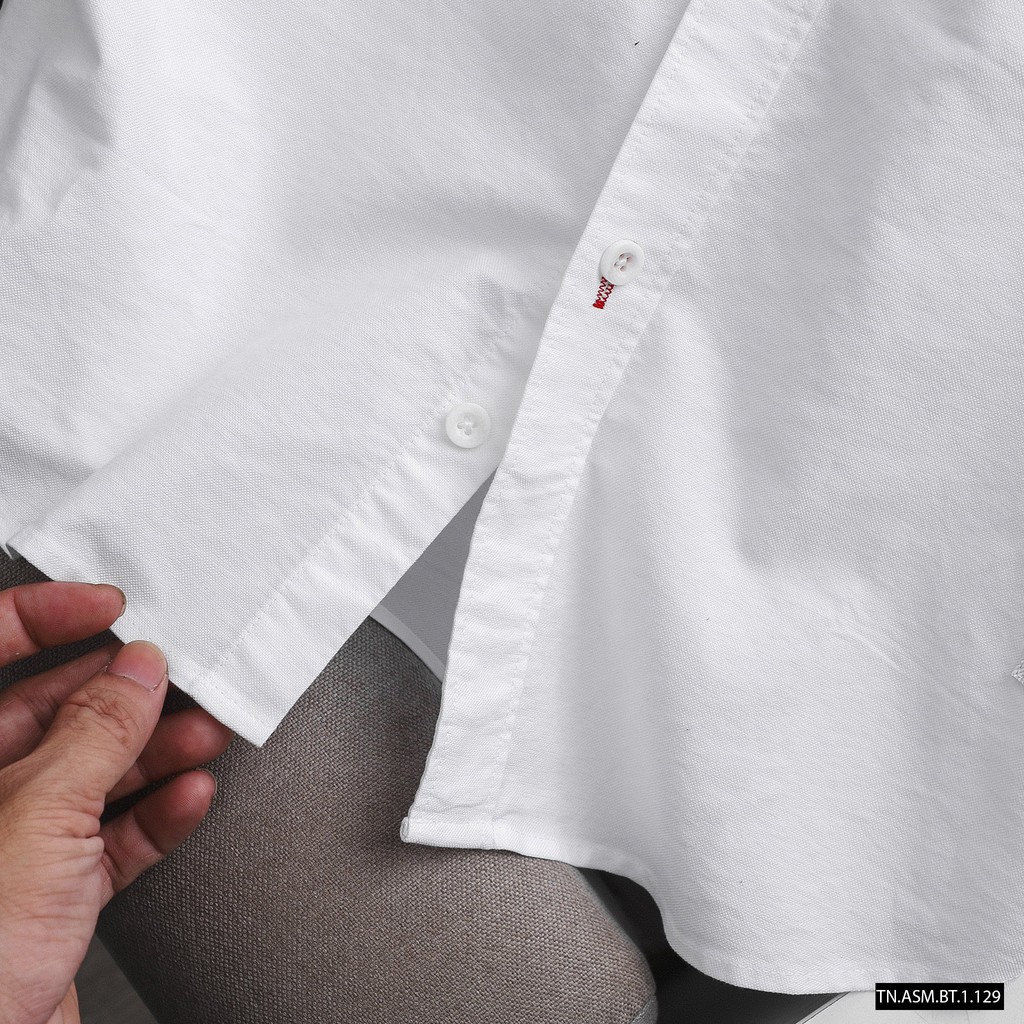 Aó sơ mi cộc tay nam BENTINO hàng VNXK vải oxford cao cấp thoáng mát, thấm hút,form slim | BigBuy360 - bigbuy360.vn