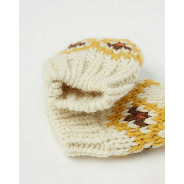 Set mũ kèm găng tay len cho bé size 6/12m 12/18m G.eorge A.uth