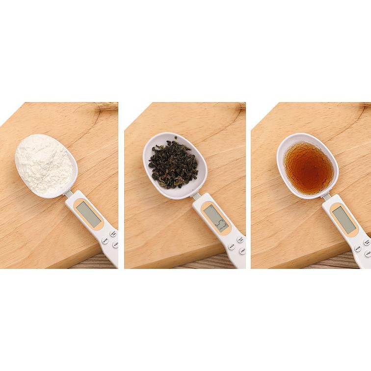 Cân Điện Tử Tiểu Ly Dạng Thìa Muỗng 500gr Đo Gia Vị Thức Ăn Cho Bé Chính Xác