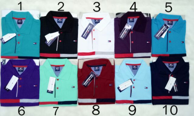 Áo thun nam phối màu 75k