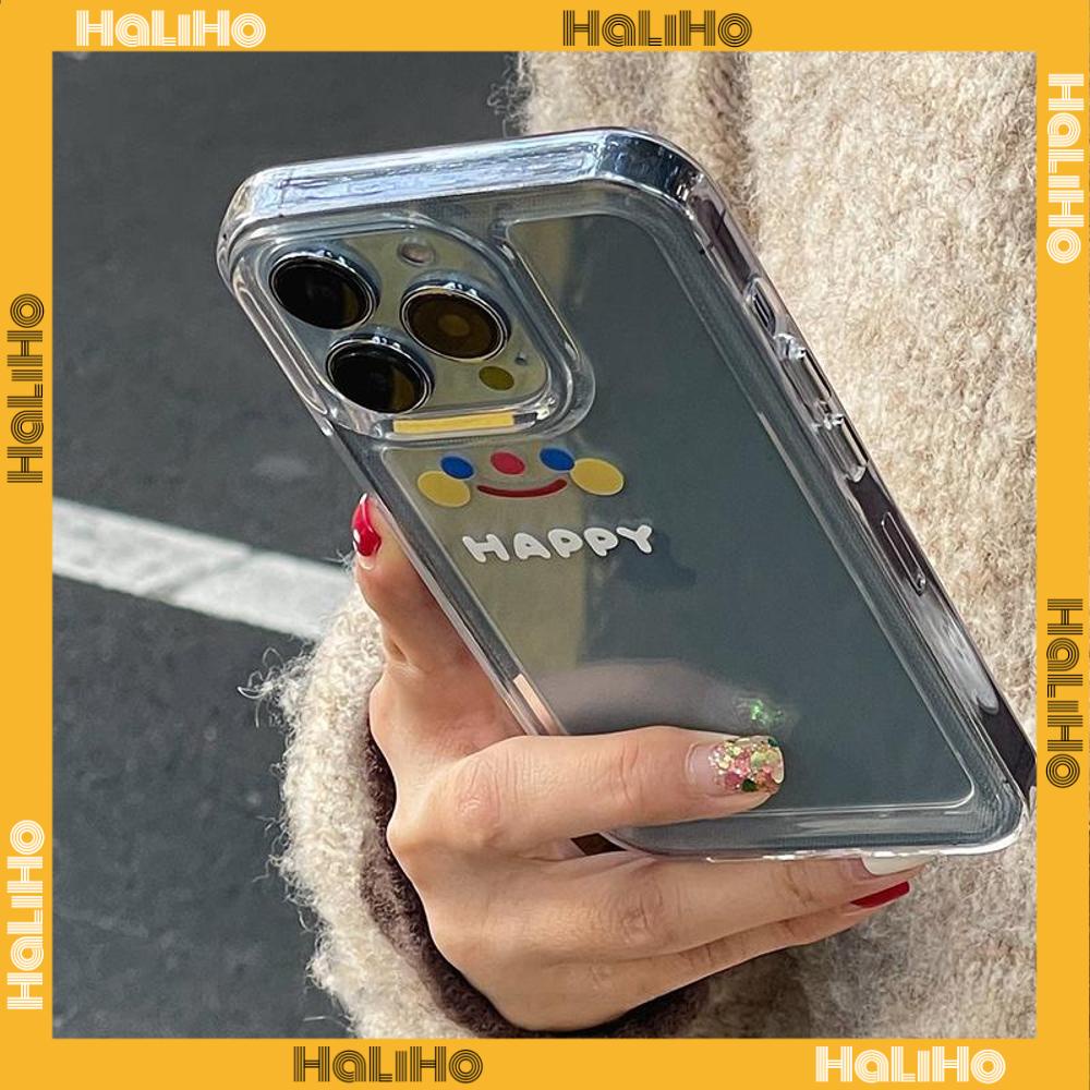 Ốp điện thoại chống sốc in hình mặt cười thích hợp cho iPhone 13 pro max iphone 12 pro max iphone 11 iphone 7 plus