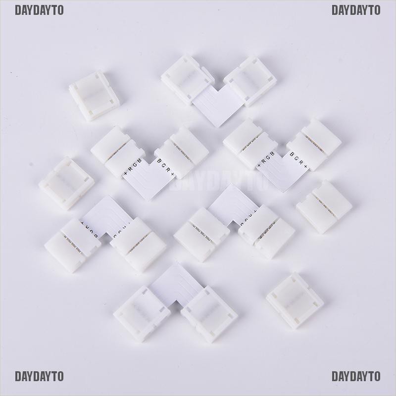 Set 10 Đầu Nối 4-PIN RGB Mini Dành Cho Dây Đèn LED RGB 5050 10mm