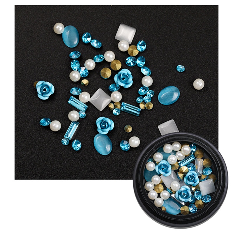 Hộp Phụ Kiện Trang Trí Móng Tay 10MK Charms