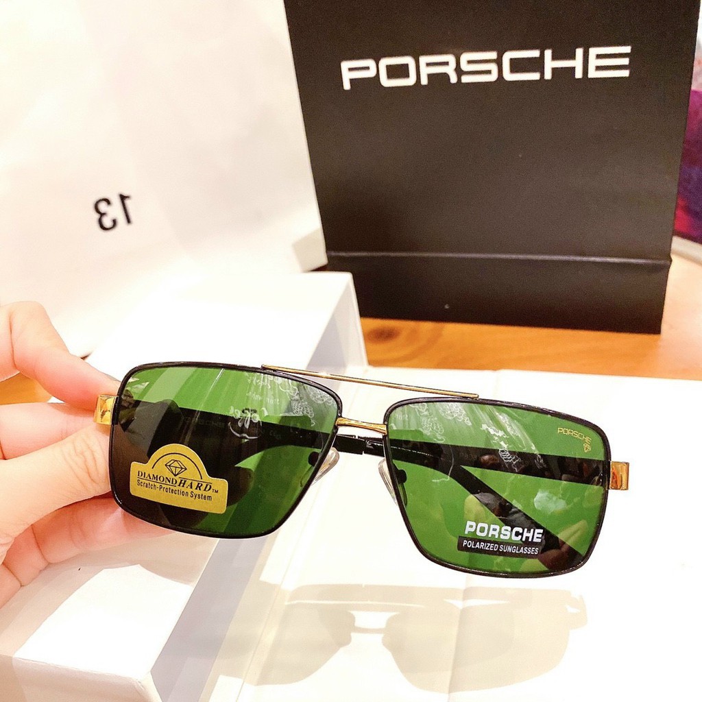 ❀✐KÍNH MÁT NAM VUÔNG CAO CẤP 8712 Tròng POLAROID THỦY TINH chống uv400 chói tặng đi đêm | BigBuy360 - bigbuy360.vn