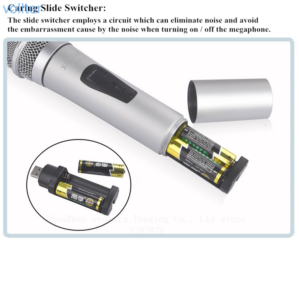Bộ Micro Hát Karaoke Cầm Tay Voll Xingma Pc-K3