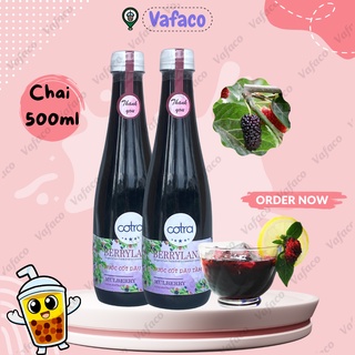 Nước Cốt Dâu Tằm Berryland - 500ml - Nước ép dâu tằm đậm đặc, thức uống cho mùa hè thanh mát