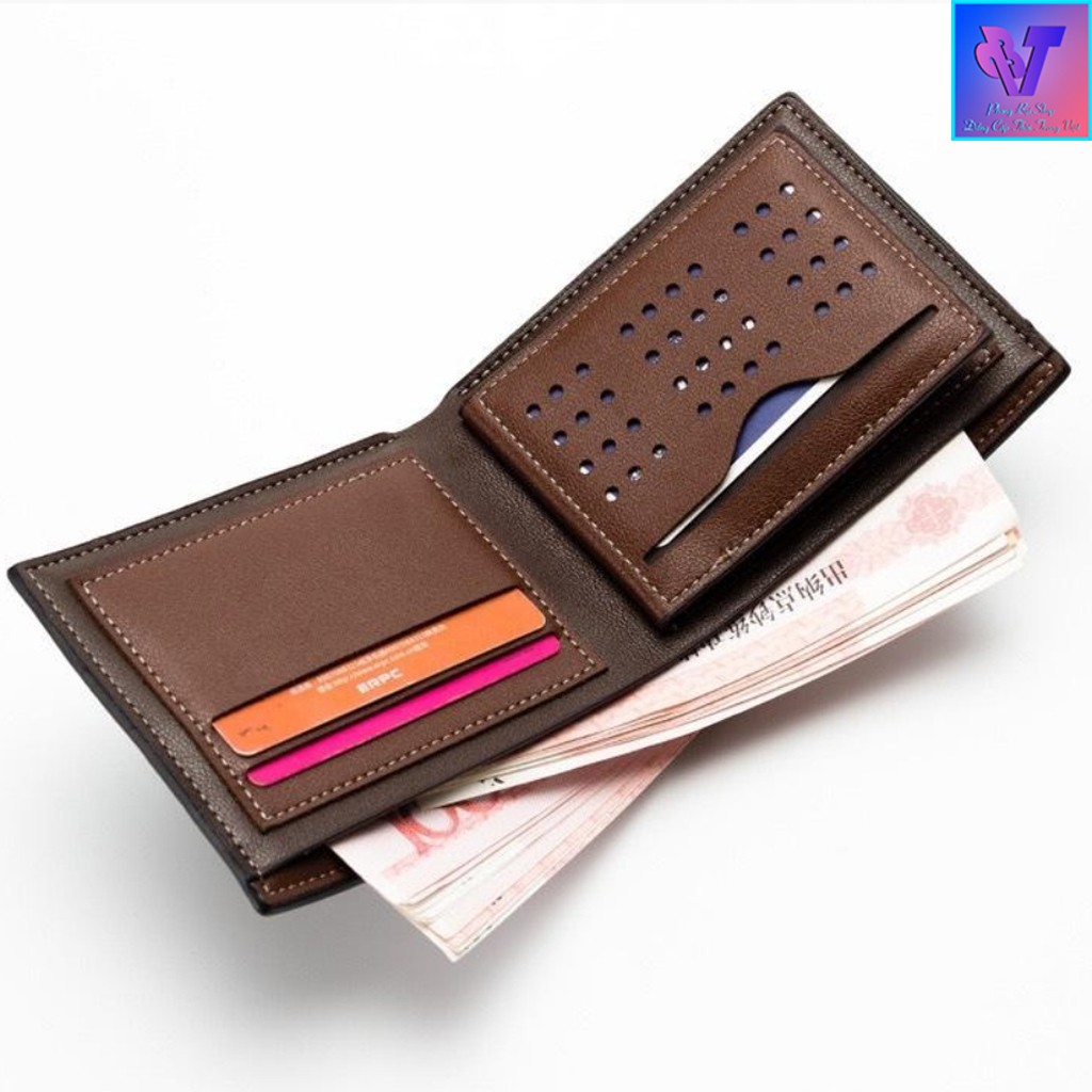 Ví Ngang Nam Da Đẹp Nhiều Ngăn Tiện Dụng Chất Da Bền Đẹp Không Nổ Da Ví Gập Nam Bóp Tiền Nam Bóp Da Ví Da  [Freeship] | BigBuy360 - bigbuy360.vn
