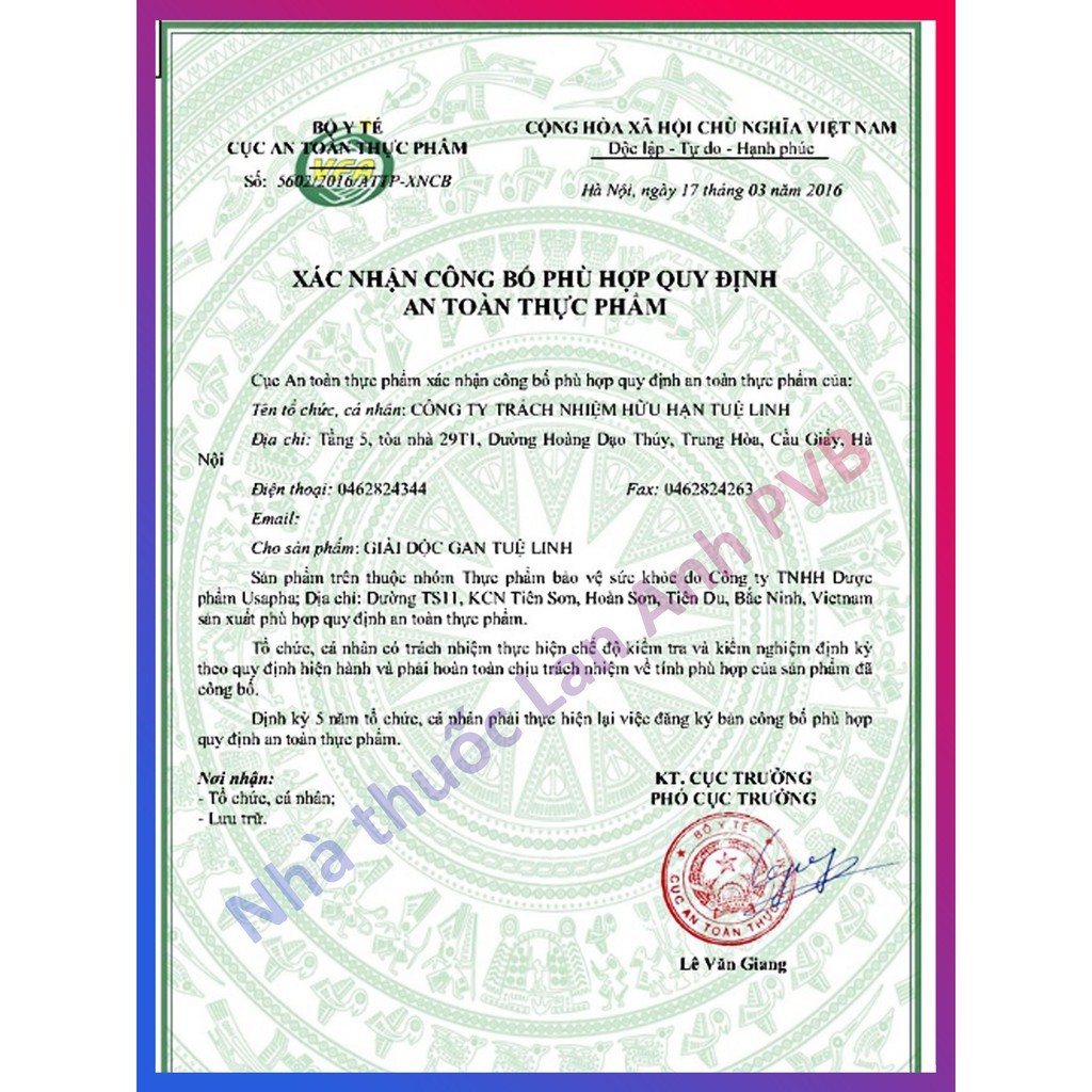 Giải Độc Gan Tuệ Linh 60 Viên | BigBuy360 - bigbuy360.vn