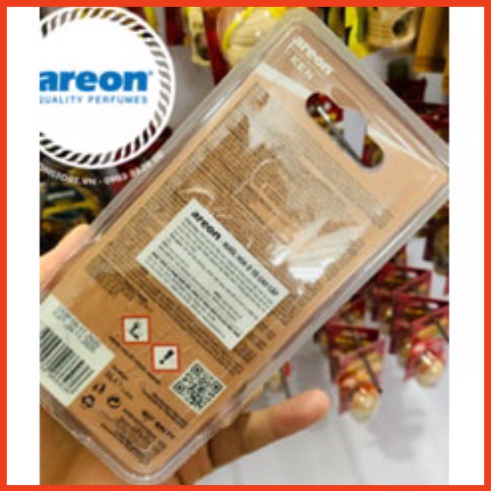 Sáp thơm ô tô hương dừa – Areon Ken Coconut,sáp thơm nhập khẩu chính hãng