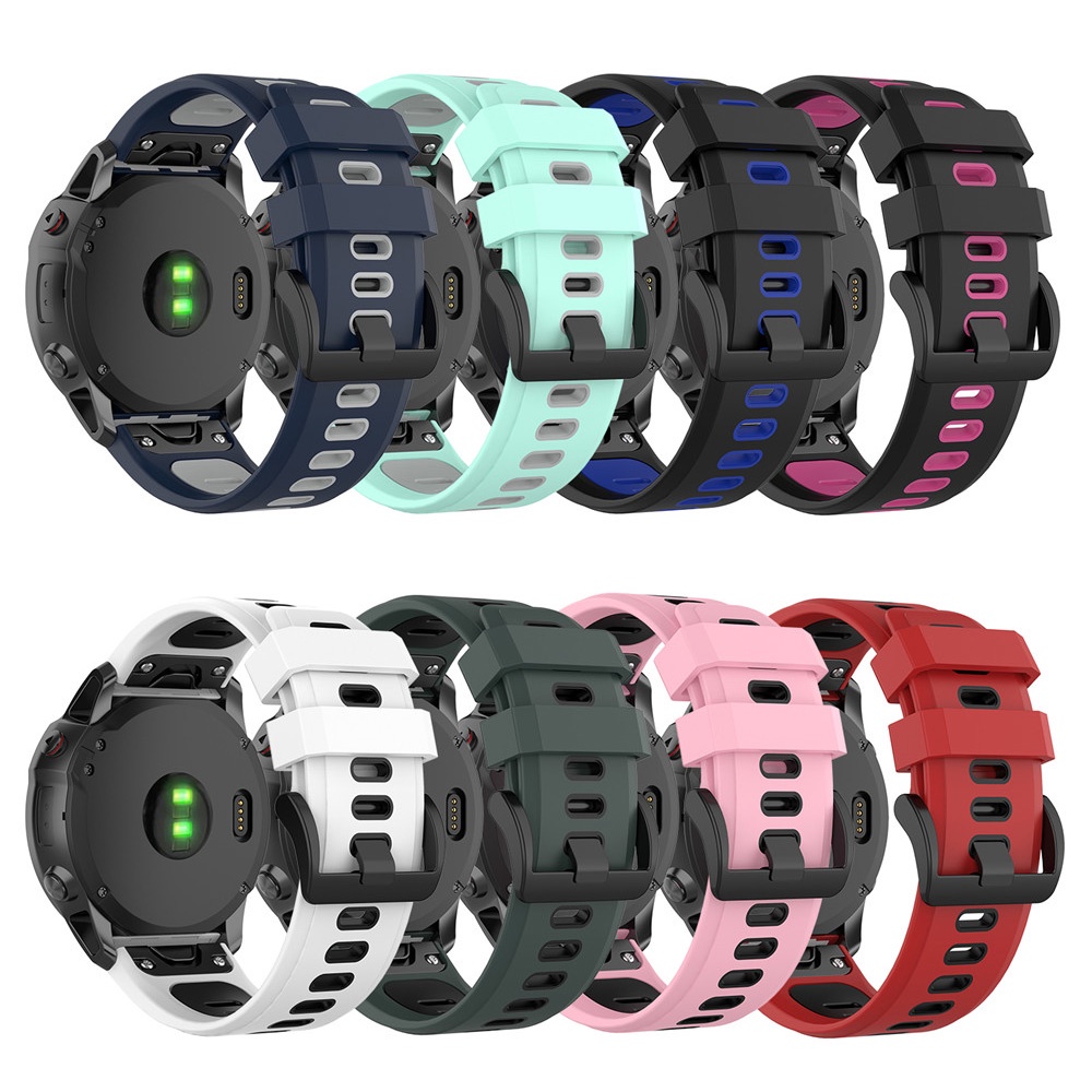 Dây Đeo Silicone 26mm Cho Garmin Fenix 7X / 6X / 6X Pro / 5X / 5X Plus / Fenix3 hr