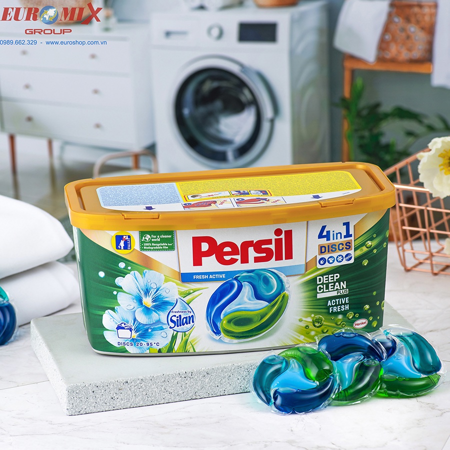 ̣̣̣̣Viên giặt xả thông minh Persil Discs 4in1,Hàng nội địa Đức- Châu Âu 🇩🇪