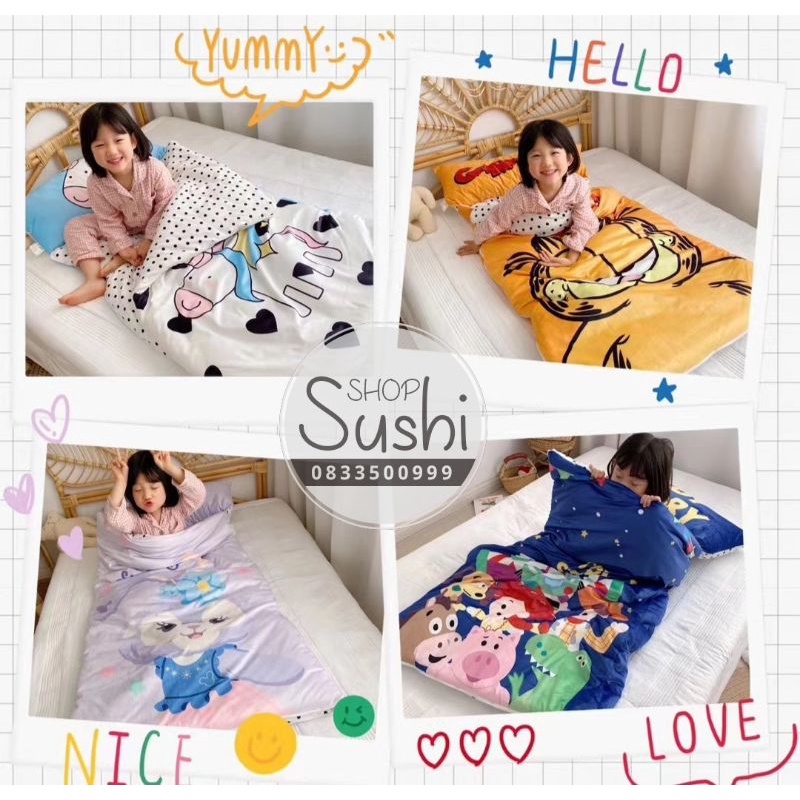 Túi ngủ trẻ em cao cấp