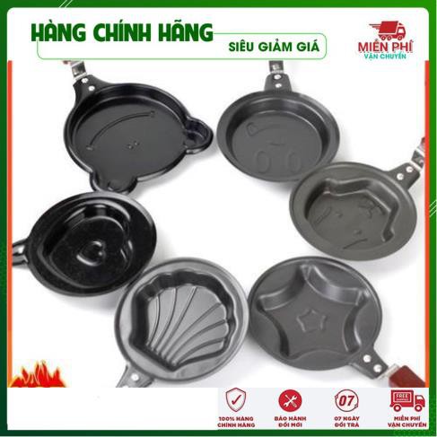 FREESHIP - LOẠI 1 Chảo chiên trứng mini 12cm Chảo chống dính rán trứng phồng - Gia Dụng Thông Minh