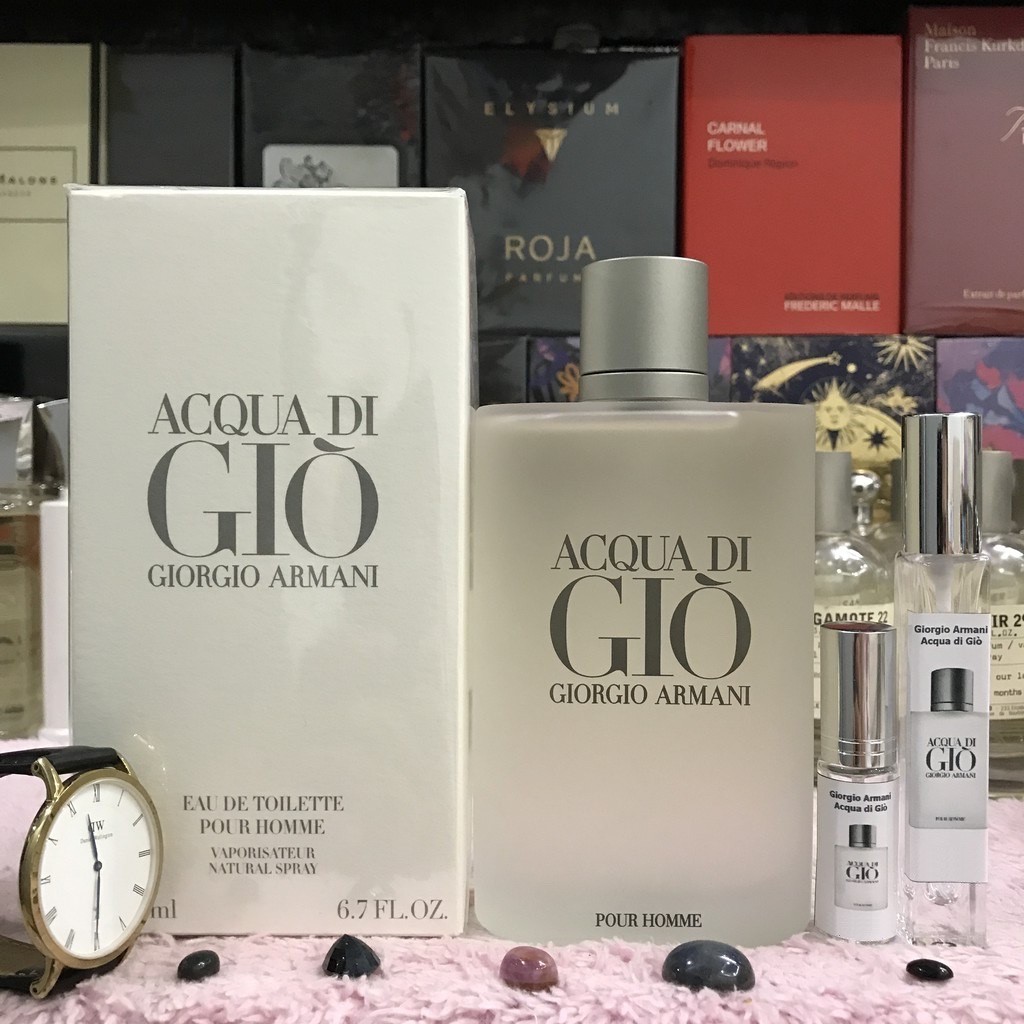 Nước Hoa Nam Acqua Di Giò-Lưu hương 4-7H /Phong cách: Men, Cuốn Hút, Tươi Mát