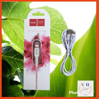 Dây sạc cáp sạc iPhone type c hàng chính hãng Hoco DU01 dài 1m BH6T
