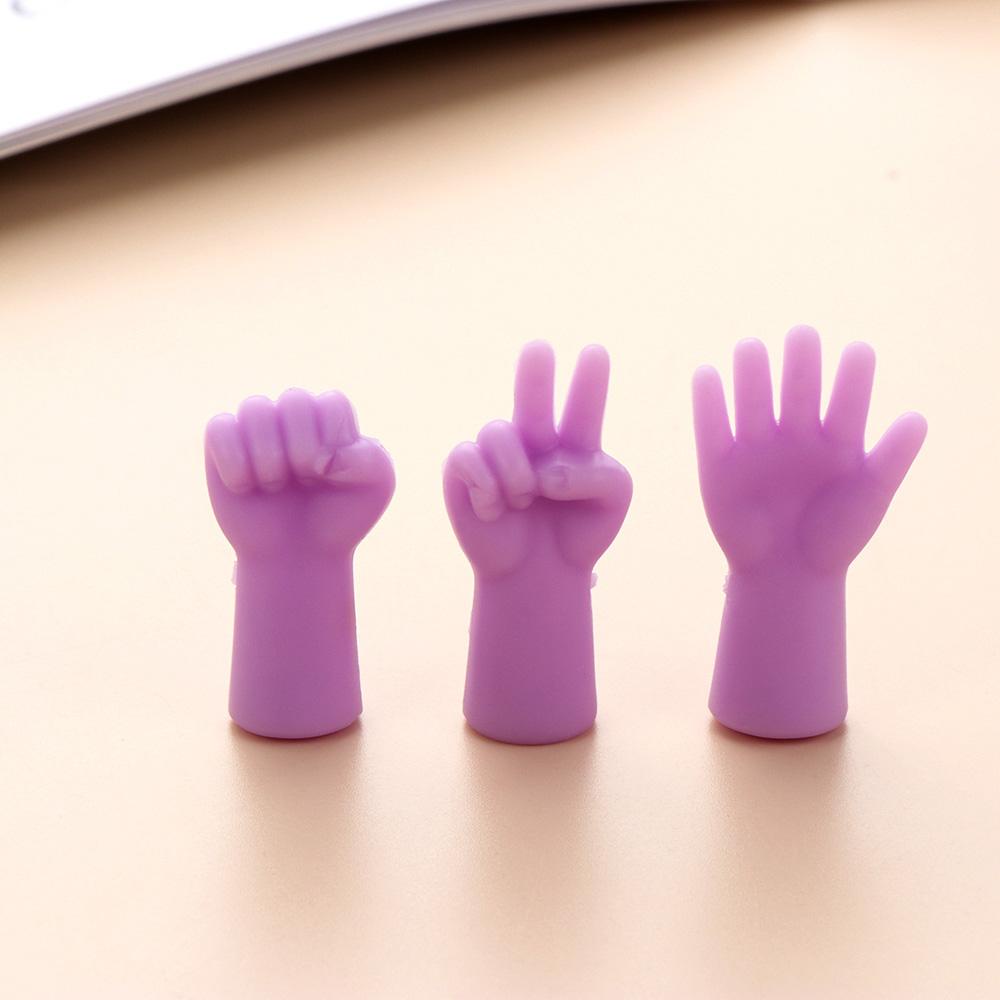 Phụ Kiện Khóa Đuôi May Đan Len DIY Chống Trượt Hình Cử Chỉ Thanh Lịch