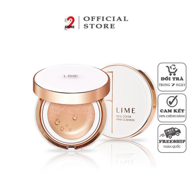 [QUÀ TẶNG NGẪU NHIÊN LÀ MẶT NẠ MINISO, DÂY BUỘC TÓC, CANDY, ...]Phấn nước Lime Real Cushion | BigBuy360 - bigbuy360.vn