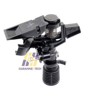 Béc cánh đập chỉnh góc tưới tùy ý phun xoay 360° dn20