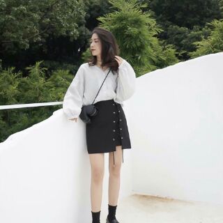 ✔Kèm ảnh thật✔CHÂN VÁY ĐAN DÂY (SKIRT LOVE)