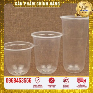 300 cốc chữ U ly nhựa đáy bầu