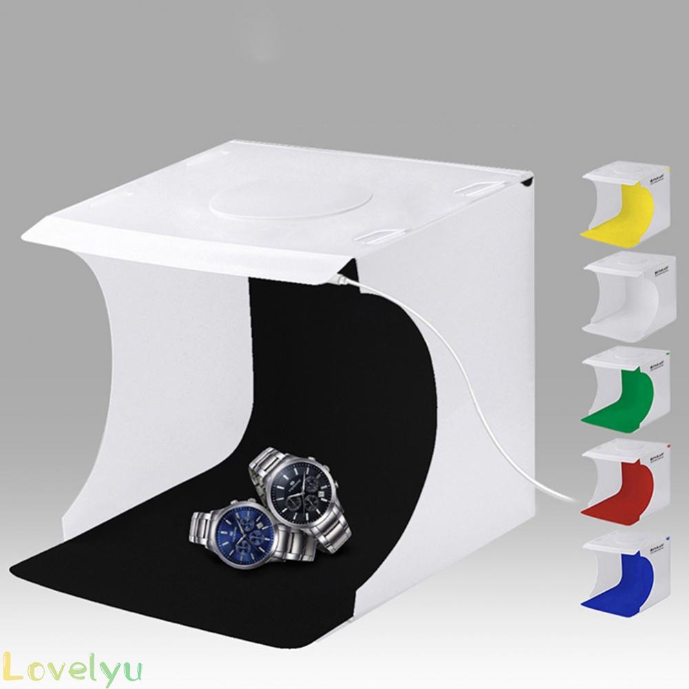 [ FAST SHIPPING ]20cm Folding Portable 550LM Light Photo Lighting-Studio Tent Box-Kit Main Studio