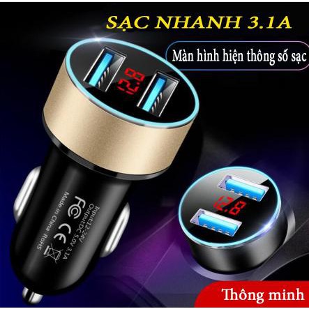 Củ ô tô sạc nhanh Baseus 5.0 45W Cổng USB + TypeC PD Trên Xe Ô Tô👻👻