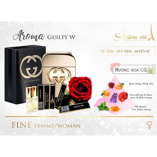 GUCCI GUILTY W - Tinh dầu nước hoa Pháp sỉ lẻ (chai 5ml và chai 12ml) - nước hoa mini