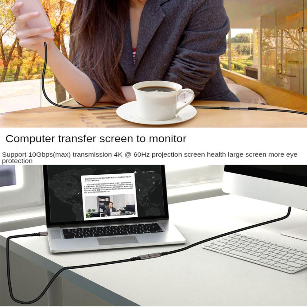 MYRONGVN Cáp Mở RộNg SạC Nhanh 10Gbps ChuyểN ĐổI Dữ LiệU LoạI C