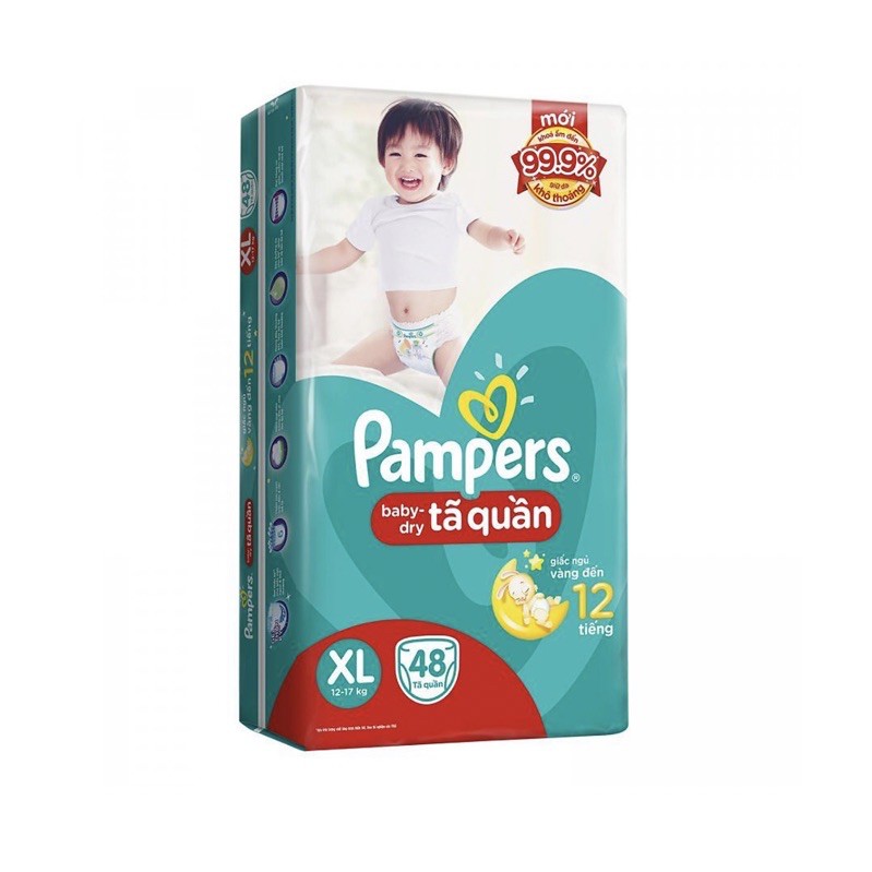 Tã quần Pamper Xl48