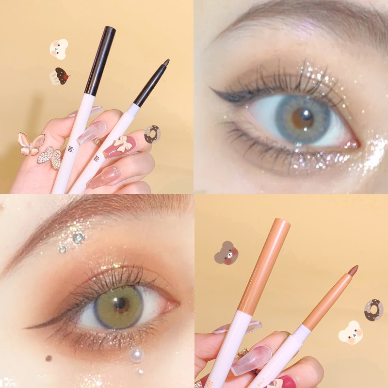 Bút Kẻ Mắt XIXI Lâu Trôi Chống Thấm Nước Nhiều Màu Sắc Cho Người Mới Bắt Đầu NO.411