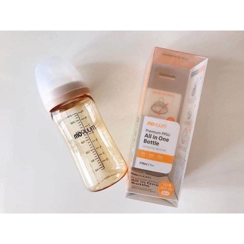 Bình sữa Moyuum nội địa Hàn Quốc 170ml và 270ml