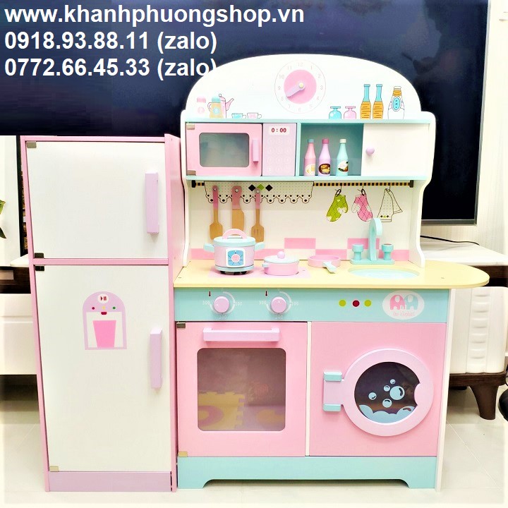 bộ đồ chơi nhà bếp gỗ - đồ chơi nhà bếp gỗ