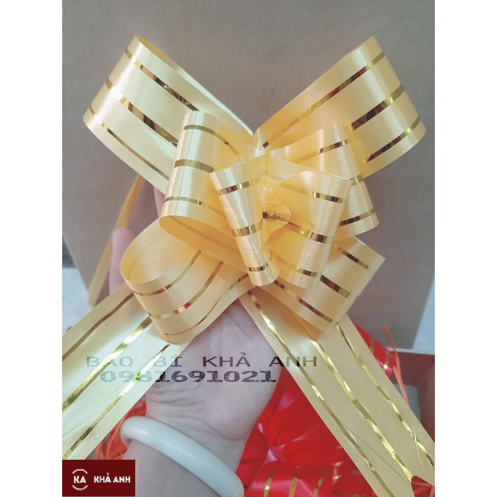 Nơ trang trí quà,giỏ quà tết,4k 1 cái 40k 10 cái | BigBuy360 - bigbuy360.vn