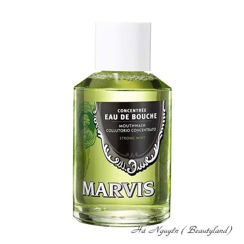 Nước xúc miệng Marvis Strong Mint Mouthwash 120ml
