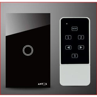 Công tắc cảm ứng điều khiển đèn + Kèm remote điều khiển từ xa Antos