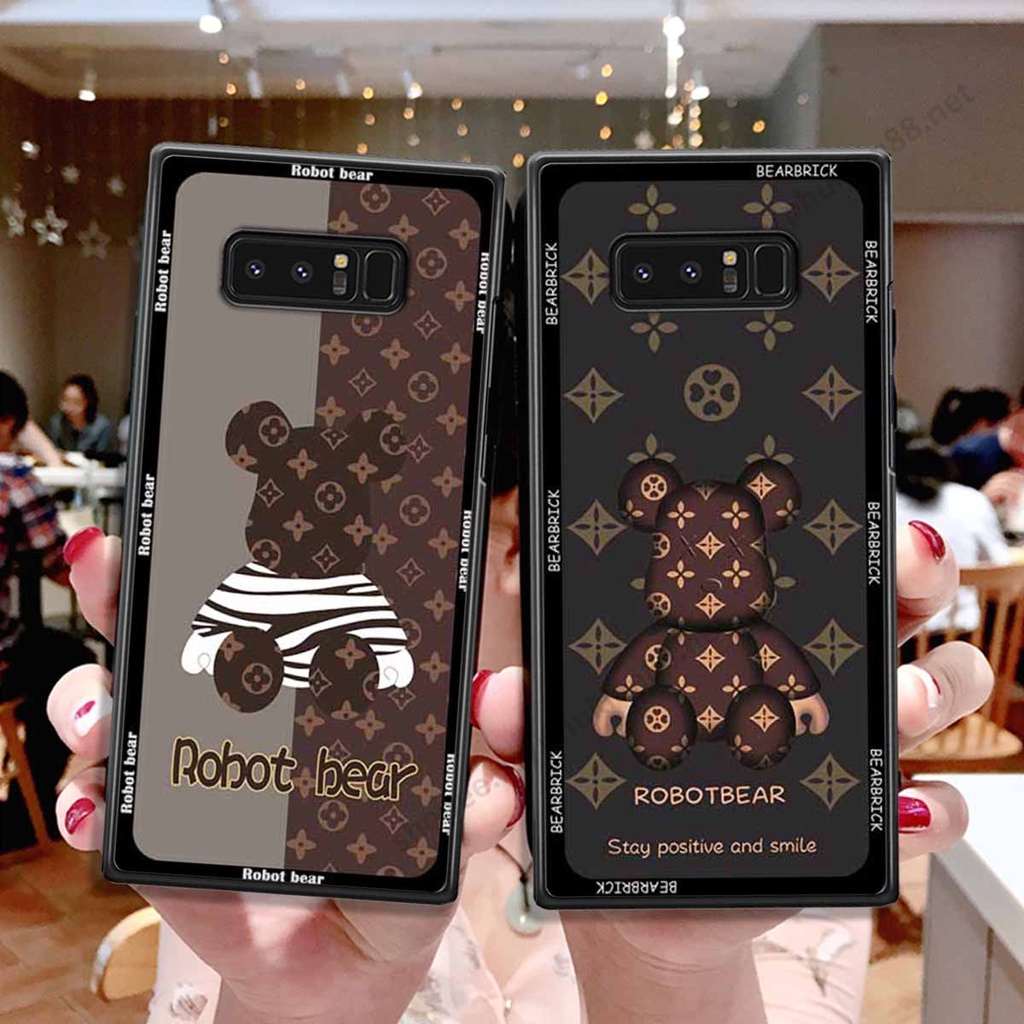 Ốp Samsung Note 8 bear, k@ws thương hiệu phong cách ốp lưng thời trang cao cấp