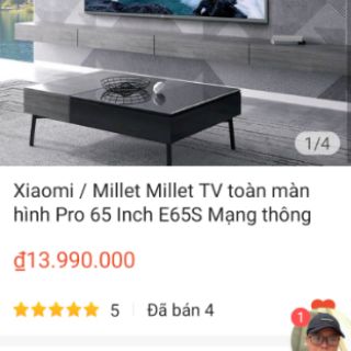 Tivi Xiaomi E65S Pro Tràn màn hình siêu đẹp