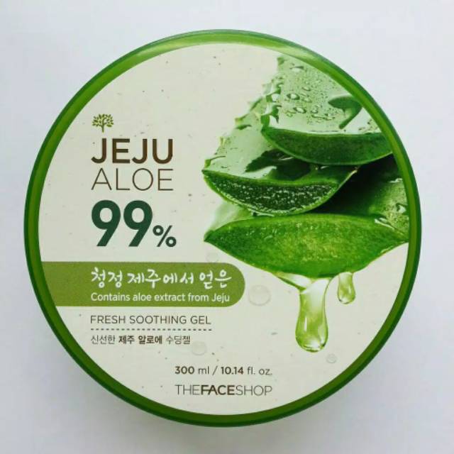 (Hàng Mới Về) Tinh Chất Lô Hội 95% Jeju 99% 300gr Thương Hiệu The Face Shop