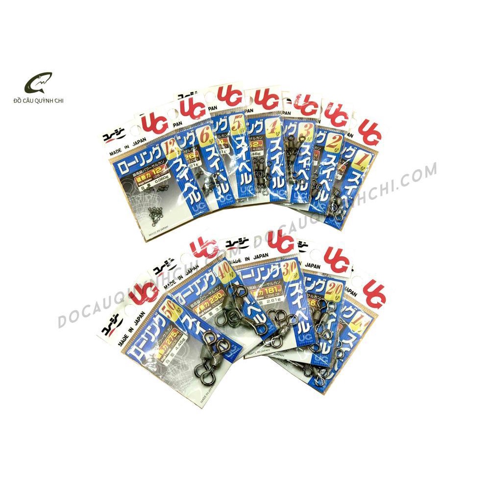 KHÓA SỐ 8 – ROLLING SWIVEL BLACK #R101B2