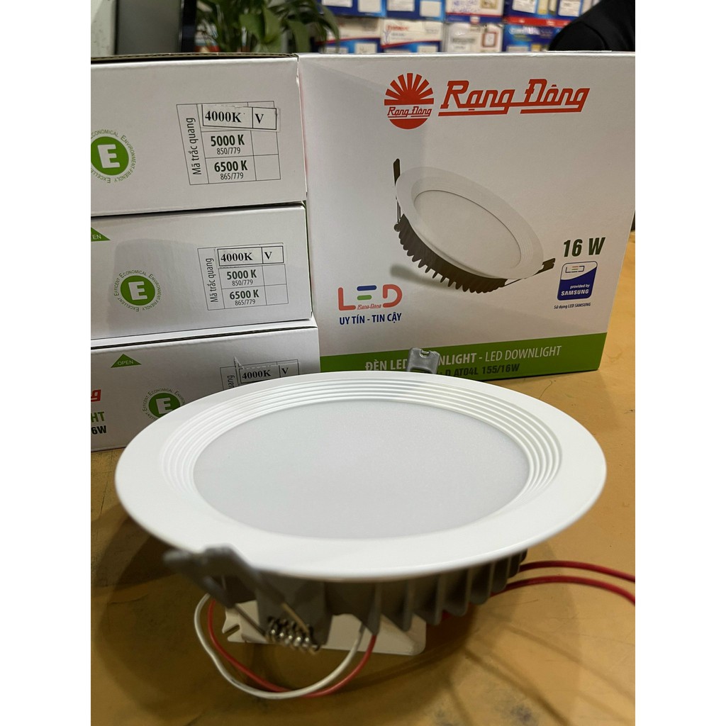 Đèn LED Âm trần Downlight 16W rạng đông