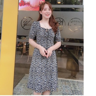 VÁY XOÈ HOA THẮT NƠ