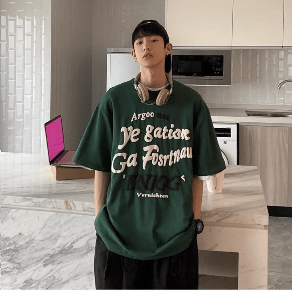 (HCM) ÁO THUN TAY LỠ FORM RỘNG - UNISEX NAM NỮ ĐỀU MẶC ĐƯỢC - THỜI TRANG PHONG CÁCH GENZ CHO CÁC BẠN TRẺ KM FASHION