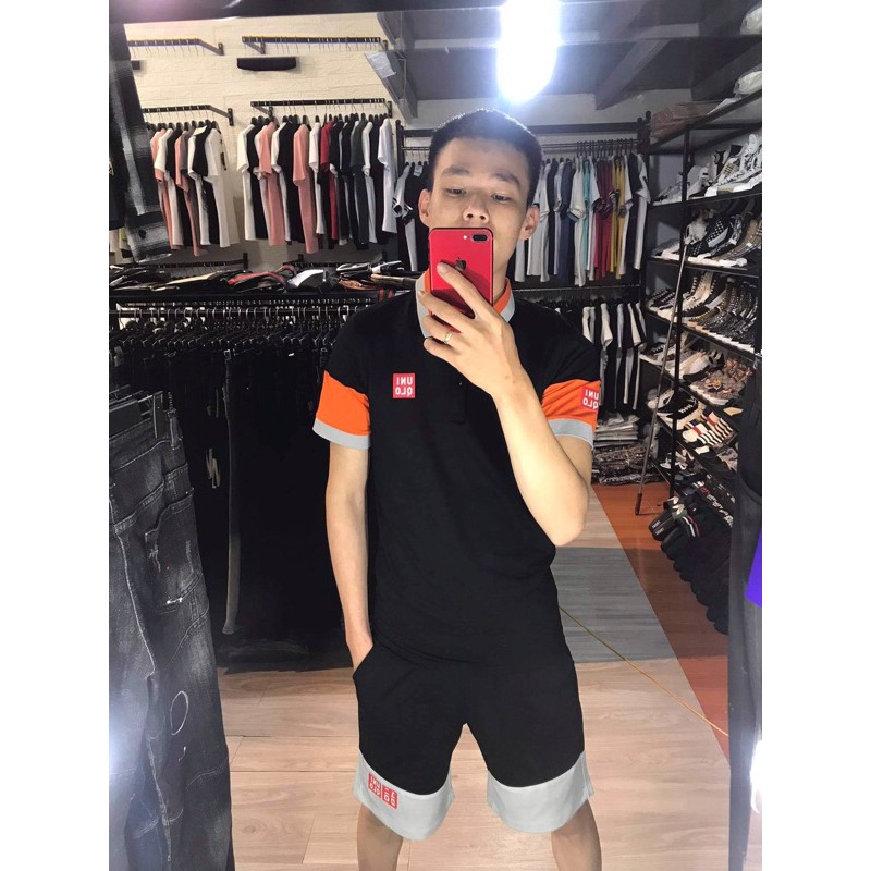 Bộ hè nam uni sịn sò, chất đẹp, bộ đồ nam - bearshop | BigBuy360 - bigbuy360.vn