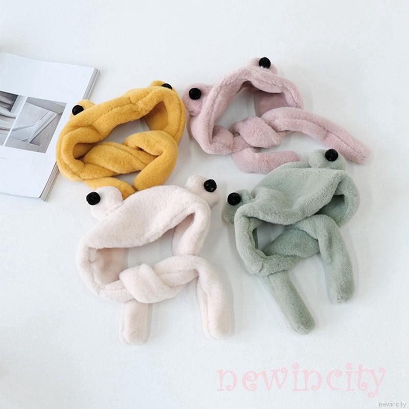 Mũ trùm đầu kiểu khăn choàng cổ giữ ấm thiết kế xinh xắn đáng yêu dành cho trẻ em