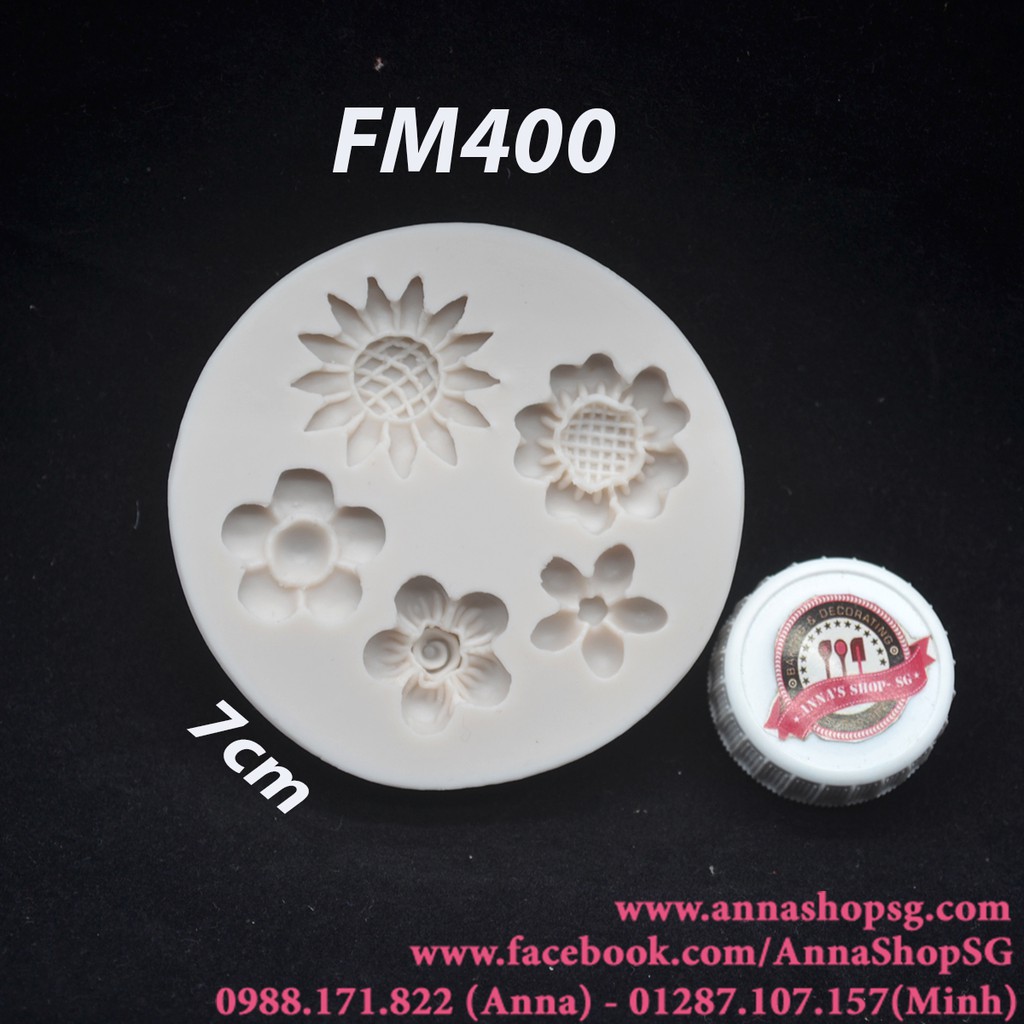 KHUÔN 5 LOẠI HOA FM400