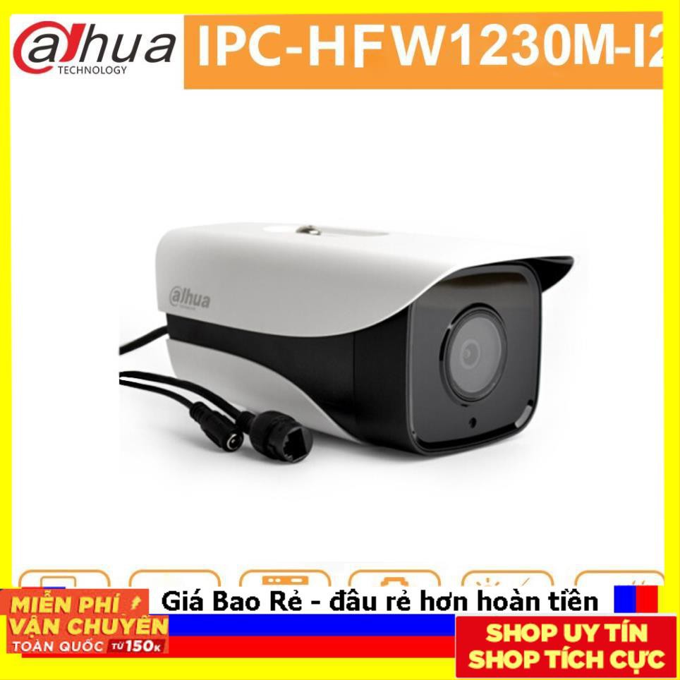 Camera Thân Dahua DH IPC-HFW1230M-I2(POE)